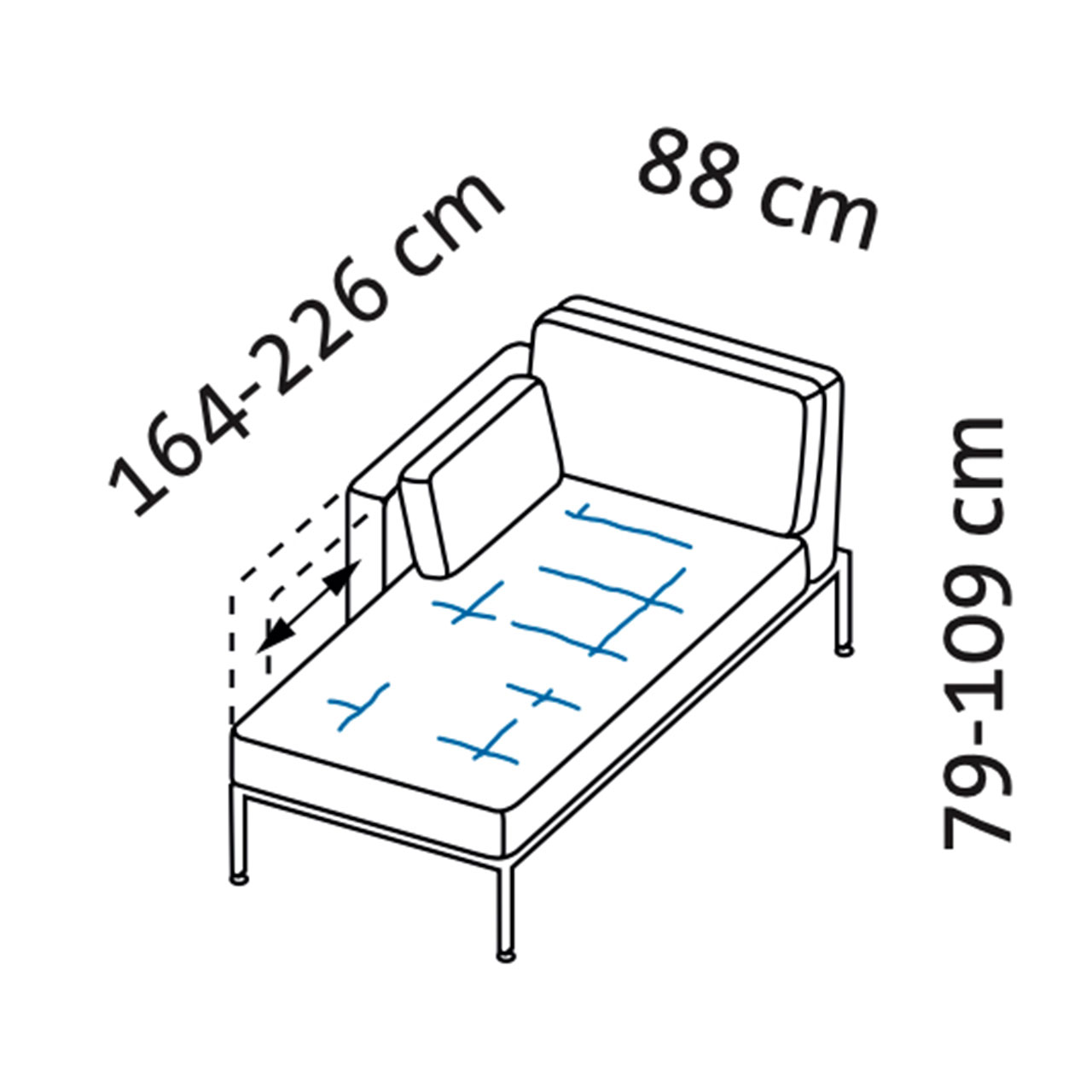 Maßzeichnung roro medium soft Maßzeichnung roro medium soft 74022