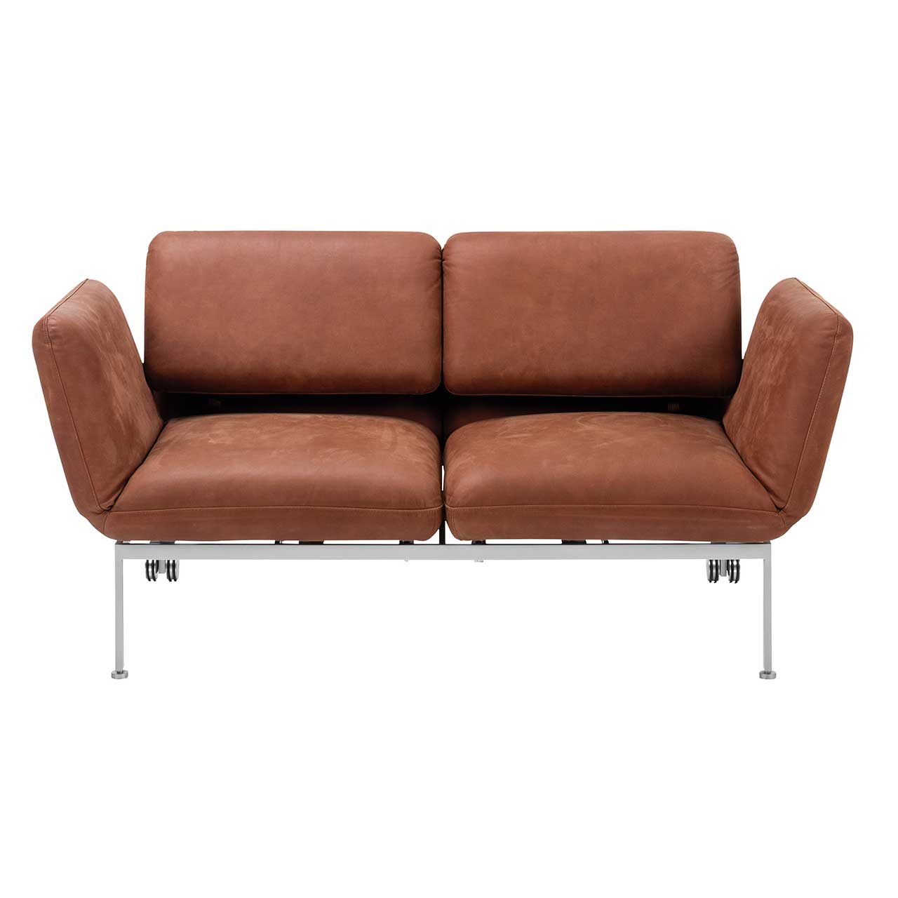 Sofa brühl roro small classic 74205 Zweisitziges Sofa der Serie roro small classic in braunem Leder.