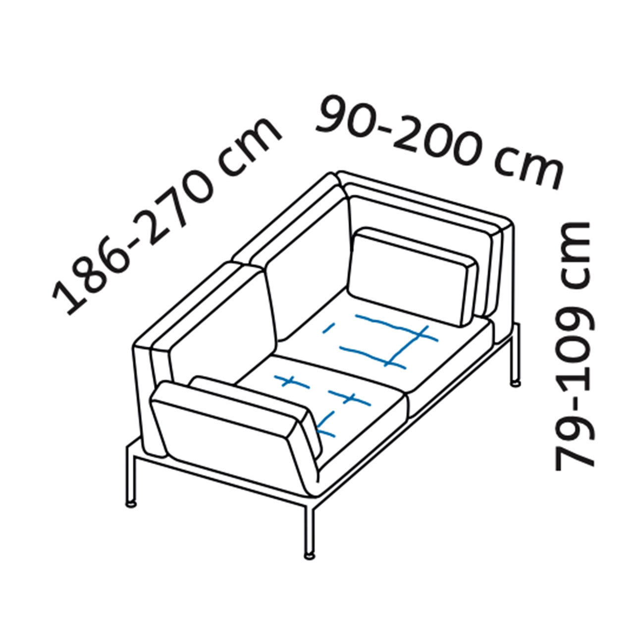 Maßzeichnung roro medium soft Maßzeichnung roro medium soft 74026