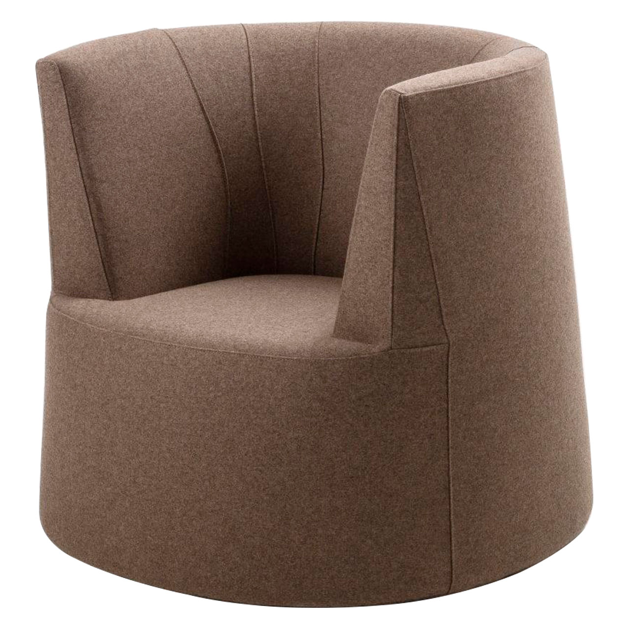brühl powder Sessel 58802 Brauner bodentiefer Sessel.
