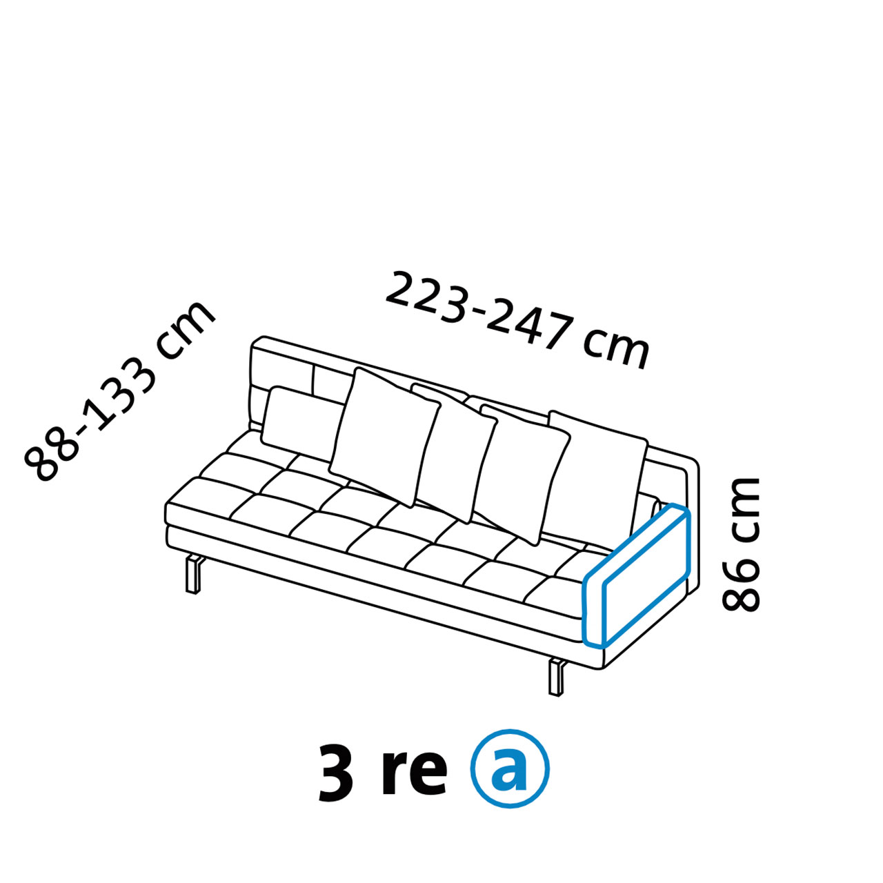 Maßzeichnung brühl amber 67729 Armlehne a Maßzeichnung brühl amber 67729 Armlehne a