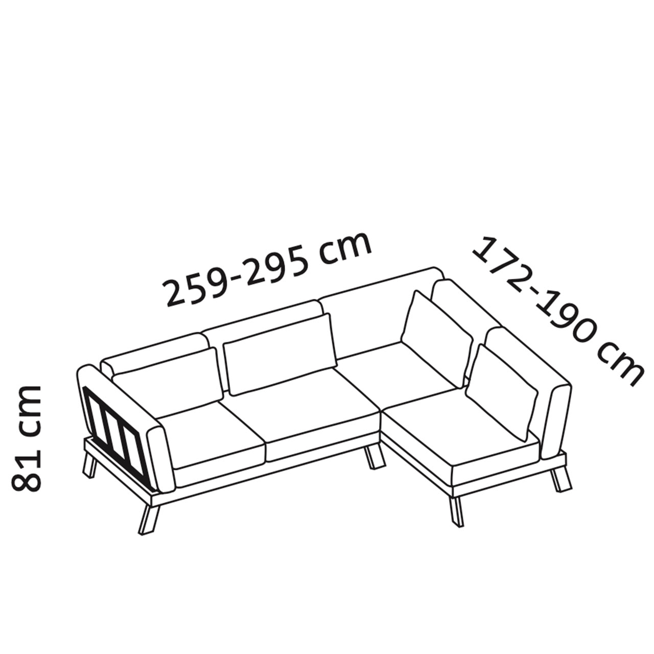 Maßzeichnung brühl lofoten pure 73521 + 73521 Maßzeichnung brühl lofoten pure Eckgarnitur