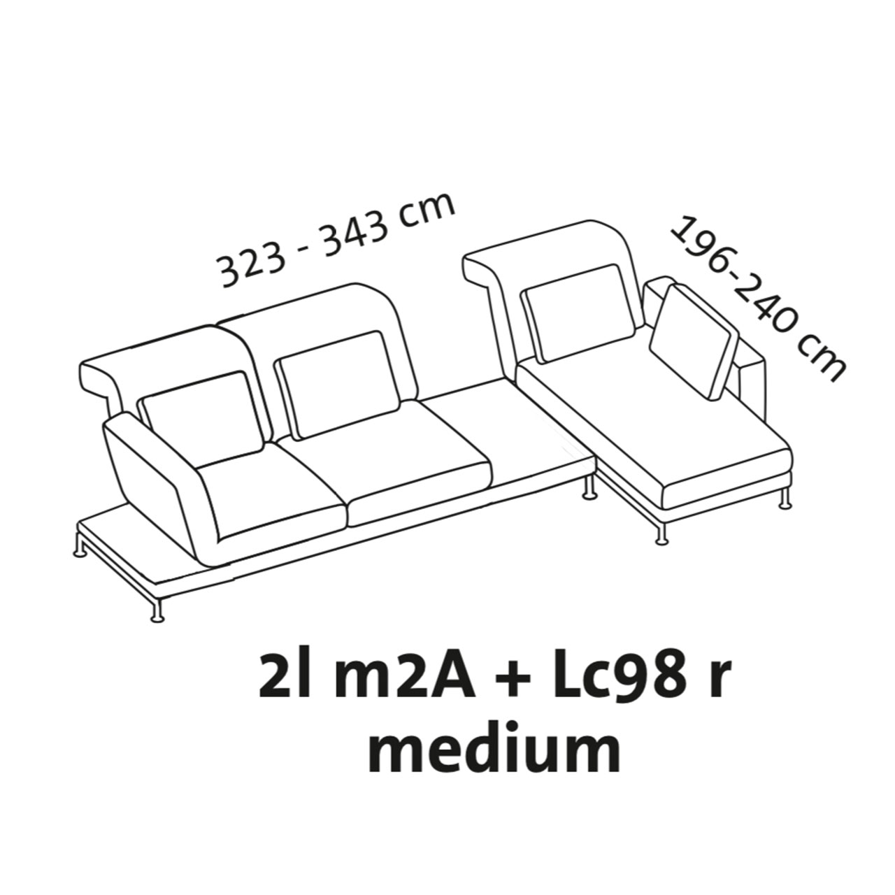 Maßzeichnung brühl moule medium 73128 + 73131 Maßzeichnung brühl moule medium Garnitur