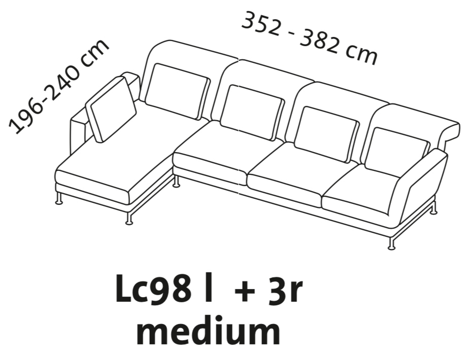 Maßzeichnung brühl moule medium 73130 + 73127 Maßzeichnung brühl moule medium Garnitur