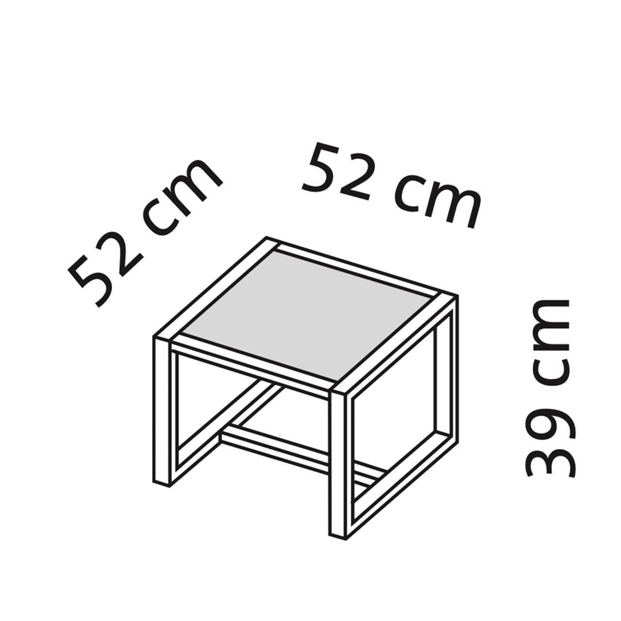 Maßzeichnung brühl grace Sessel 68191. Maßzeichnung für den Sessel grace 68191.