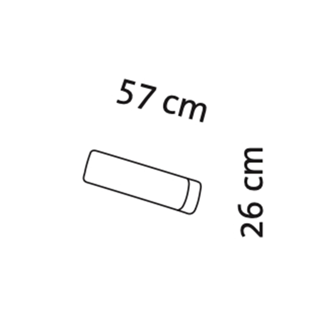 Maßzeichnung alba Kissen 35583 Maßzeichnung alba Kissen 35583