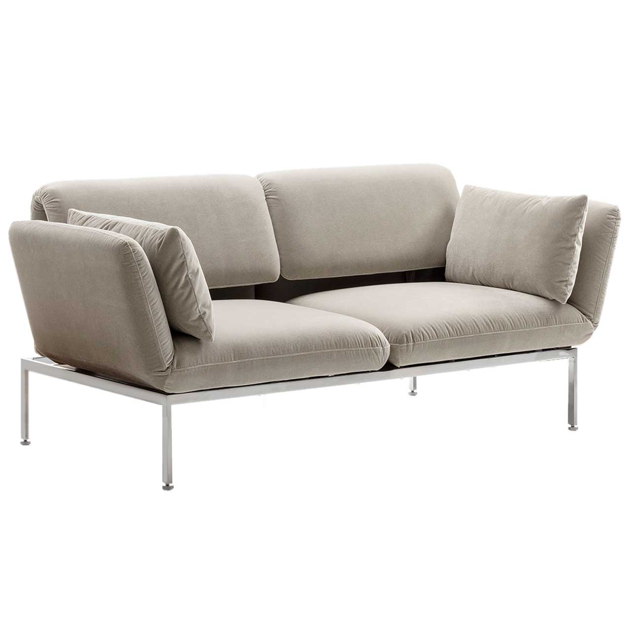 Sofa brühl roro medium classic 74105 Zweisitziges Sofa der Serie roro medium classic in taupe.