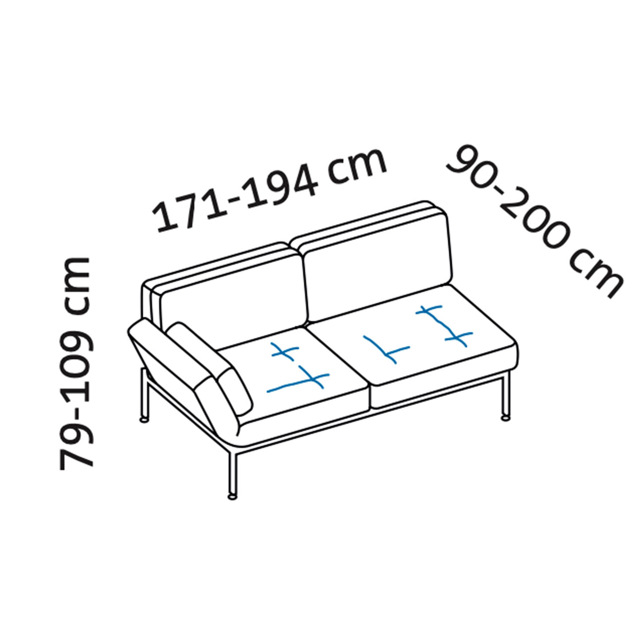 Maßzeichnung roro medium soft Maßzeichnung roro medium soft 74006