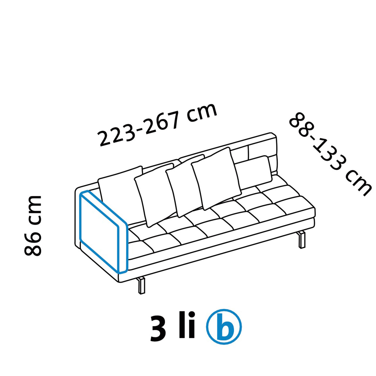 Maßzeichnung brühl amber 67728 Armlehne b Maßzeichnung brühl amber 67728 Armlehne b