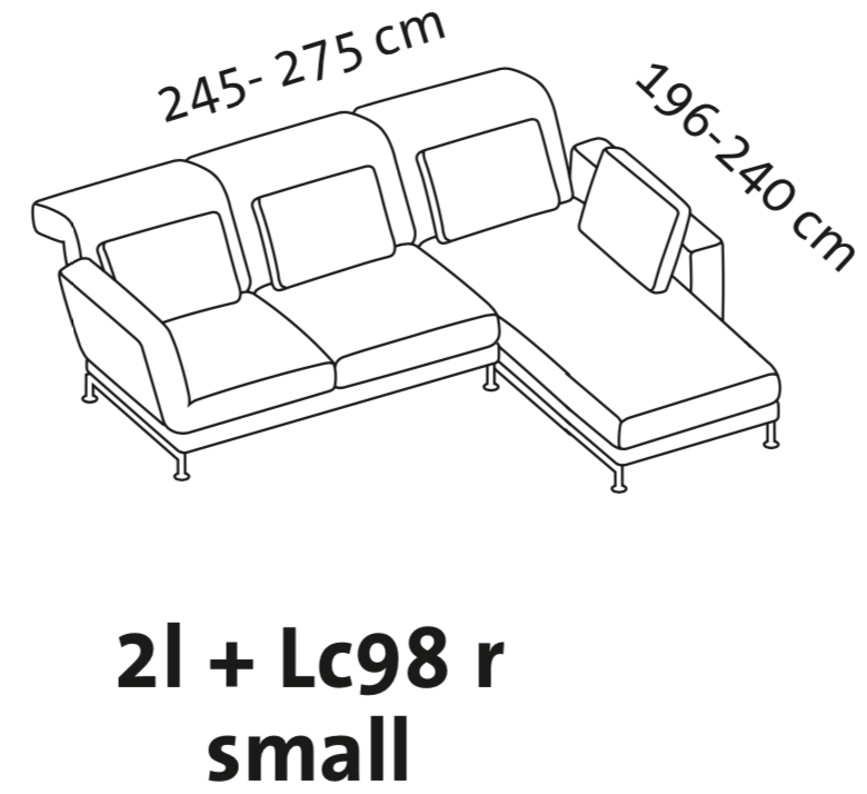 Maßzeichnung brühl moule small 73222 + 73231 Maßzeichnung brühl moule small Garnitur