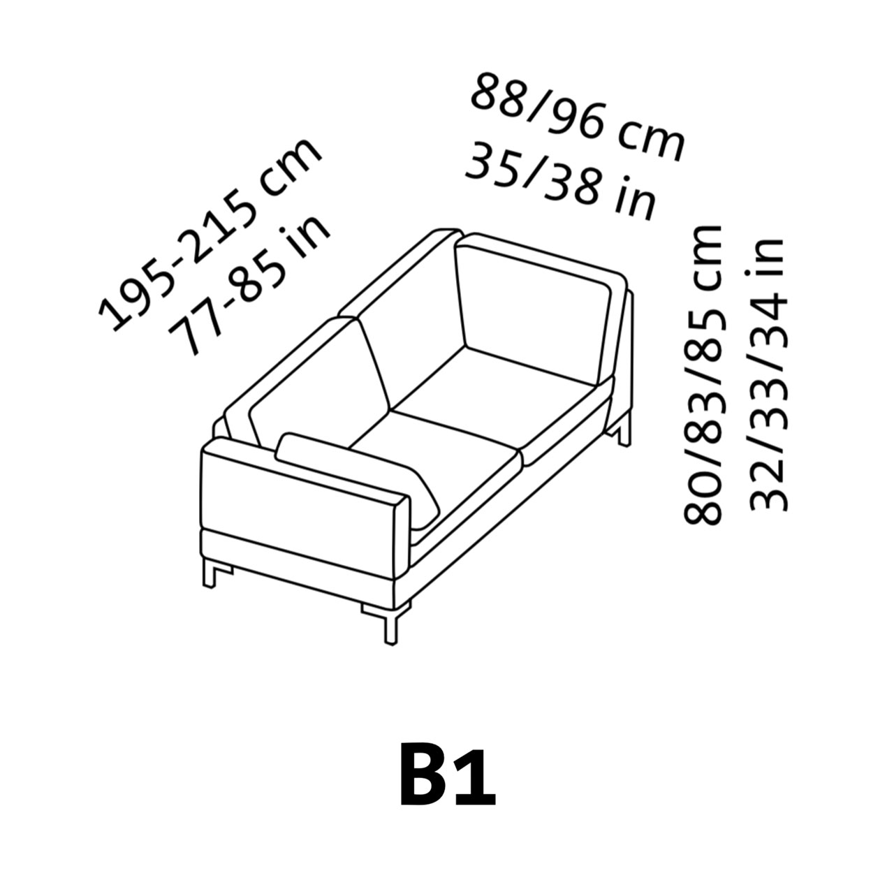 Maßzeichnung alba system B1