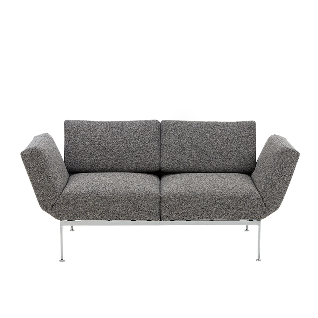 Sofa brühl roro small spring 76905 Zweisitziges Sofa der Serie roro small spring in grauem Stoff.