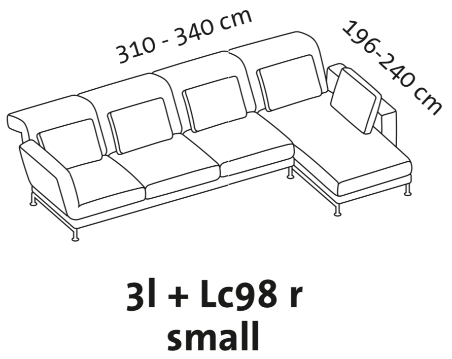 Maßzeichnung brühl moule small 73226 + 73231 Maßzeichnung brühl moule small Garnitur