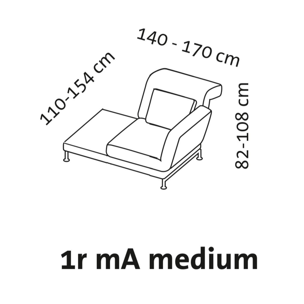 Maßzeichnung brühl moule medium 73121 Maßzeichnung brühl moule medium Drehsessel mit Ablage