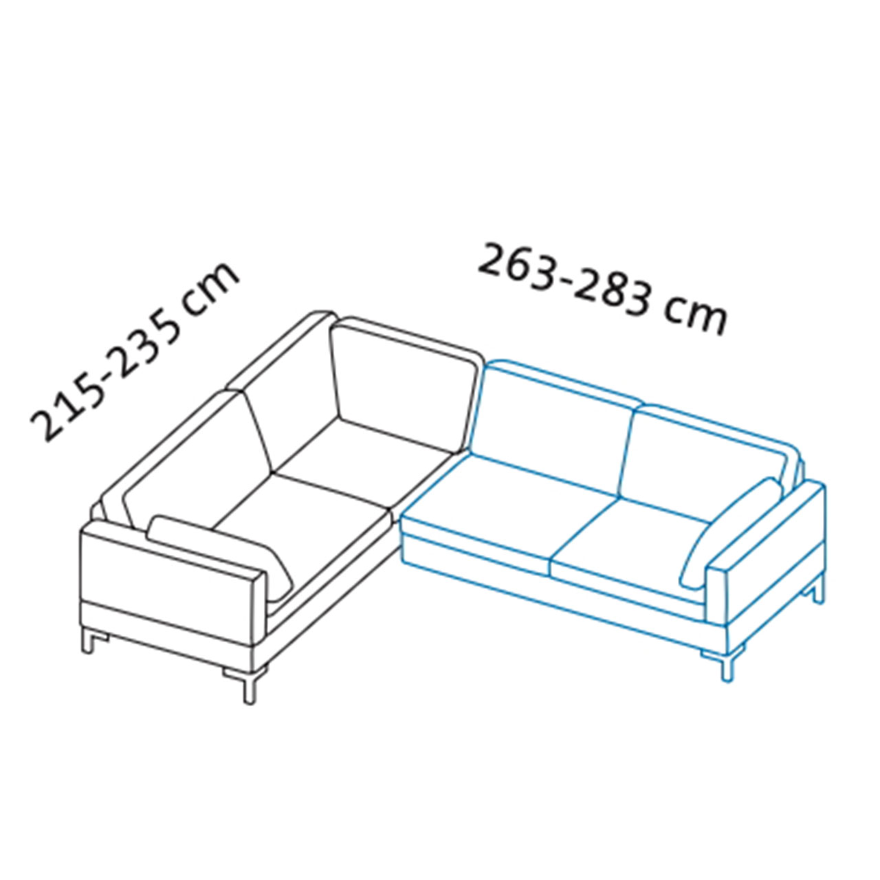Maßzeichnung alba system Garnitur C1 + X2 Maßzeichnung alba system Garnitur C1 + X2