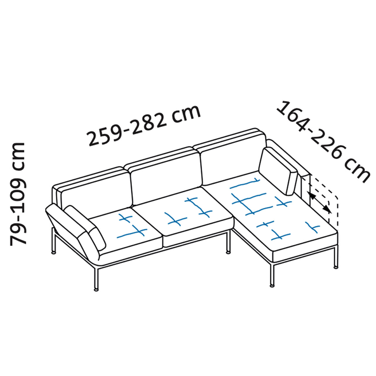 Maßzeichnung roro medium soft Maßzeichnung roro medium soft 74006-74023