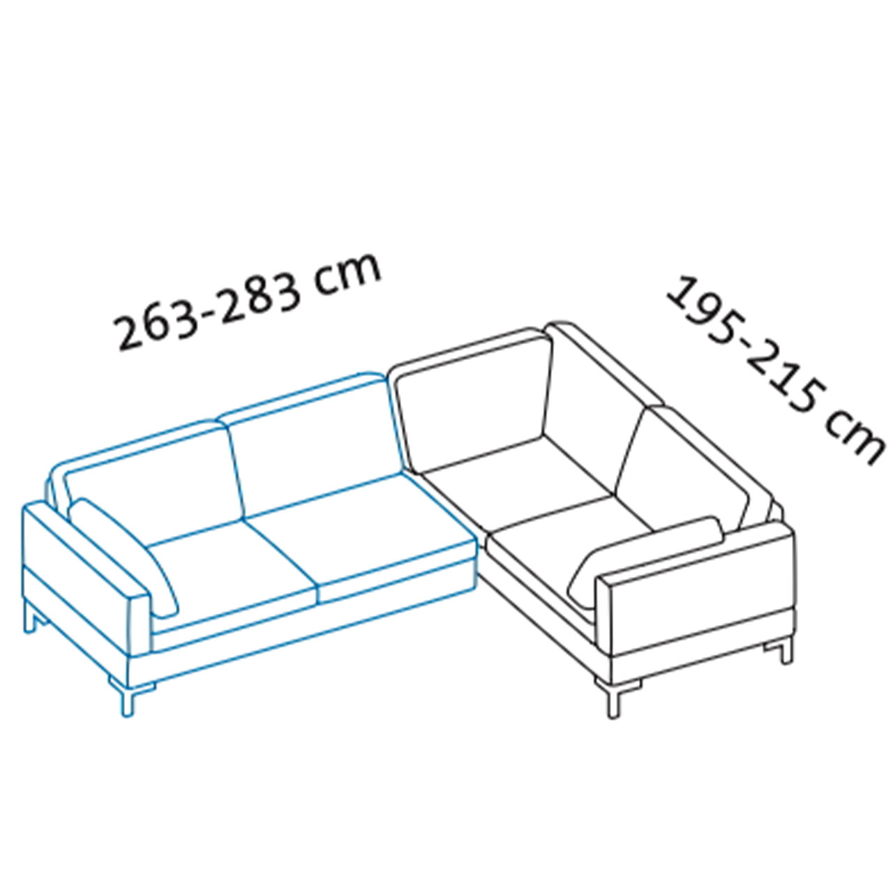 Maßzeichnung alba system Garnitur X1 + B2 Maßzeichnung alba system Garnitur X1 + B2