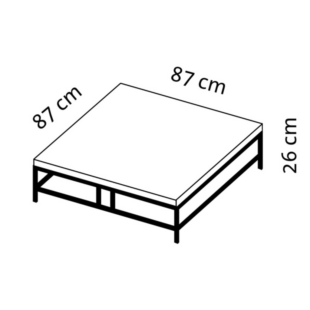Maßzeichnung brühl easy pieces 62090 Maßzeichnung brühl easy pieces Tisch