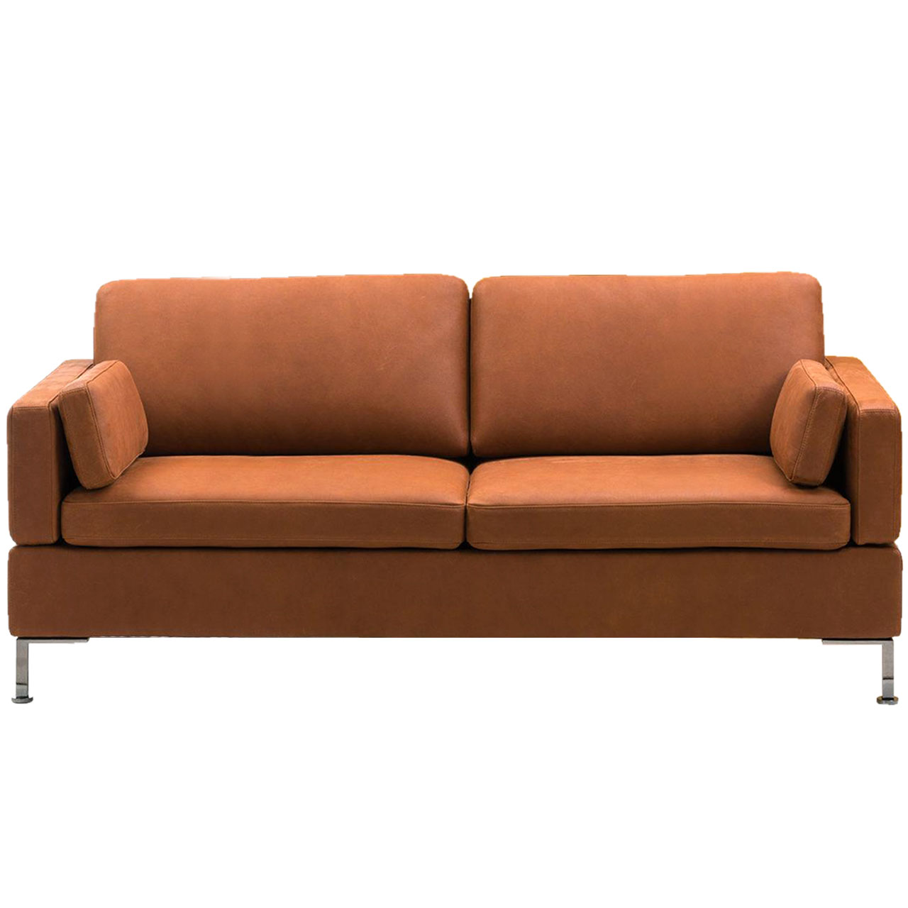brühl alba - Sofa 2-Sitzer Braunes Sofa mit zwei Sitzplätzen.