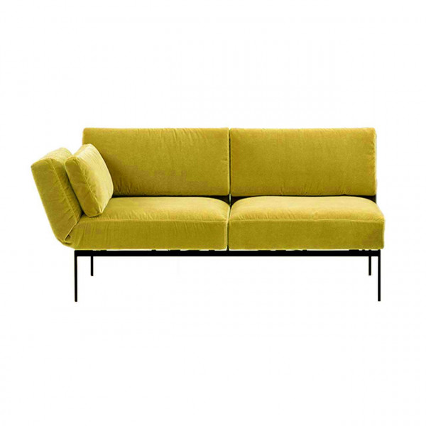 brühl roro soft - Anstellsofa Sofa-2 mit Drehsitzen links 74006